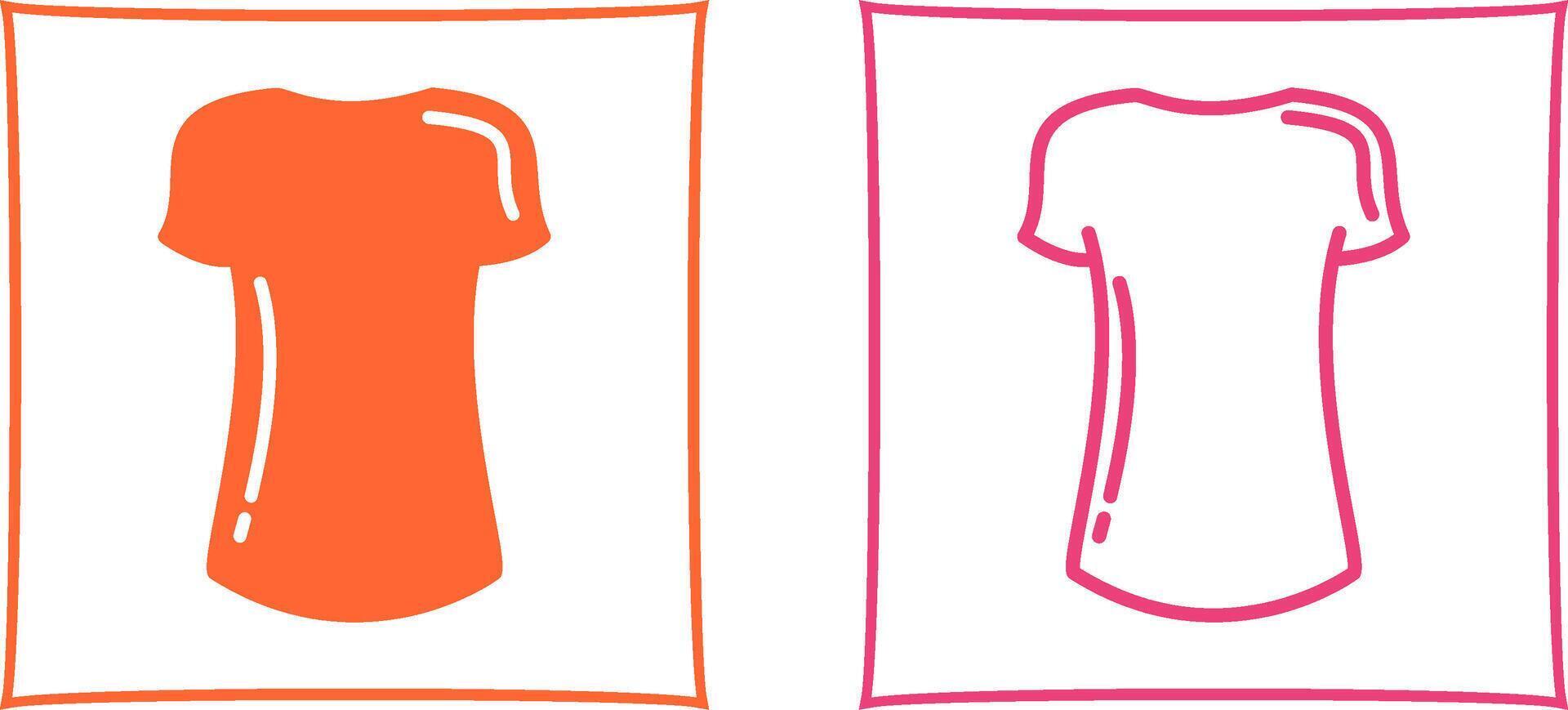 Ladies Shirt Vector Icon