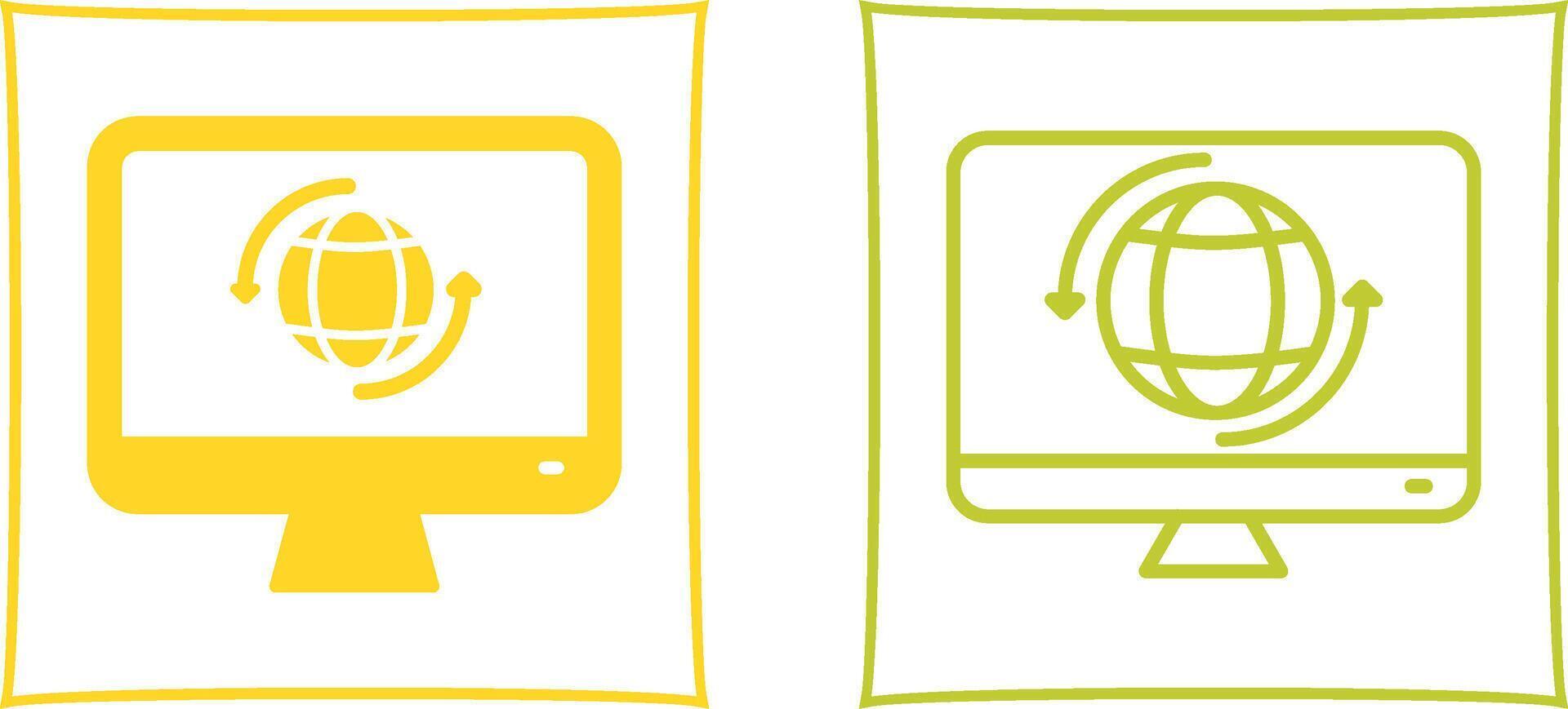 Worldwide Vector Icon