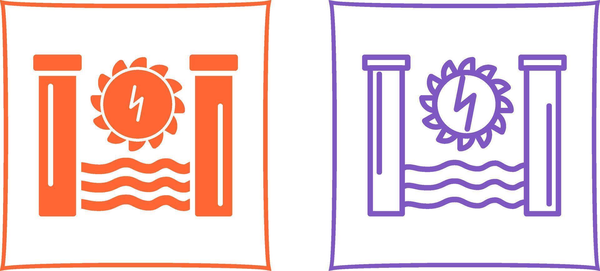 Hydro Power Vector Icon