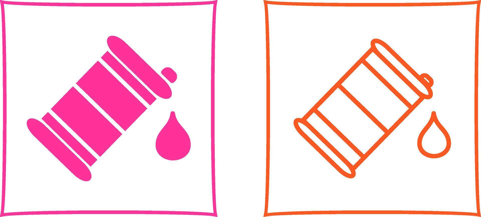 Oil Barrel Vector Icon