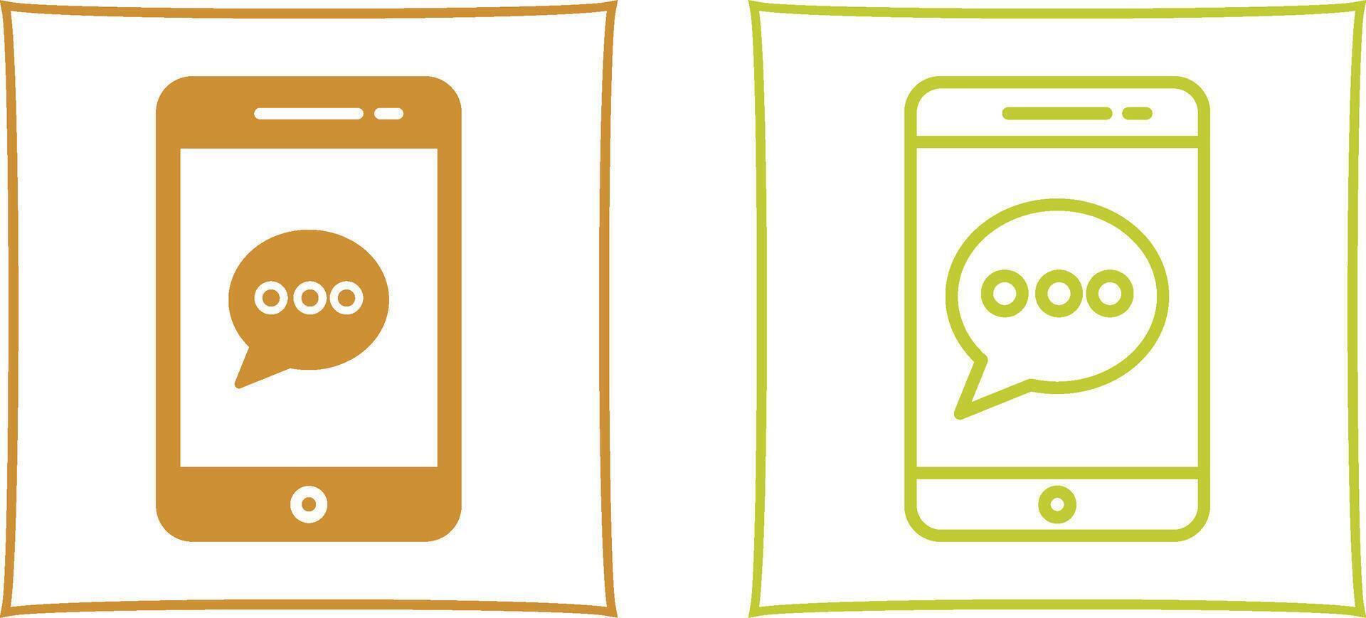 Mobile Applications Vector Icon