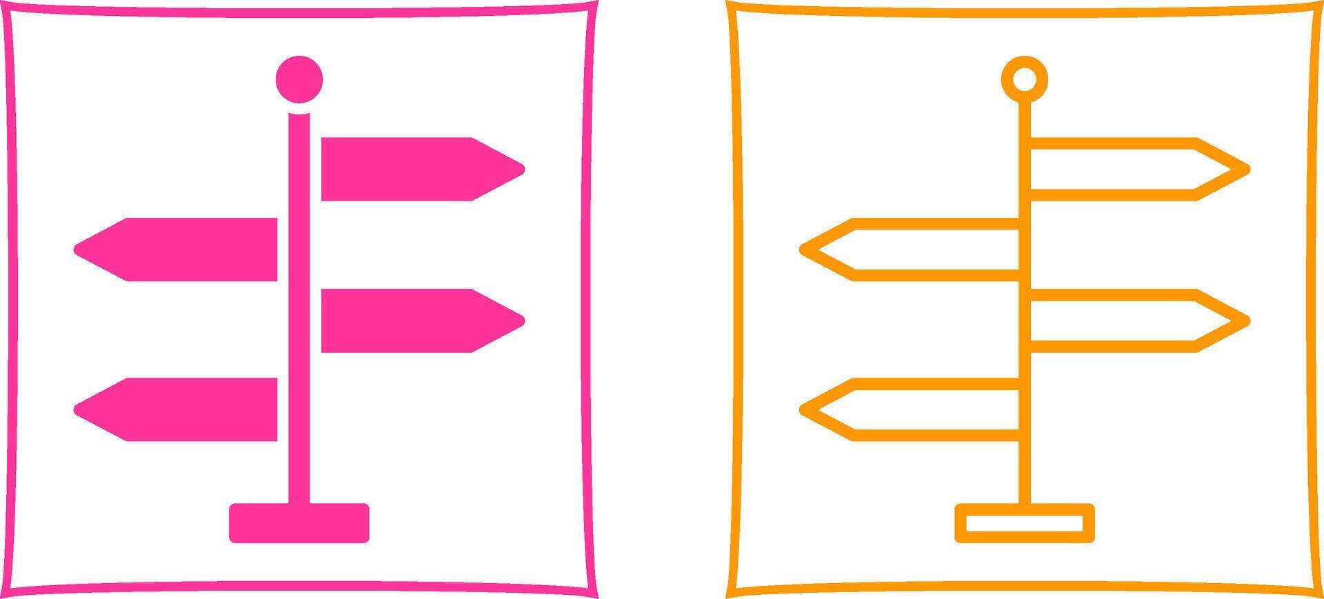 Directions Vector Icon