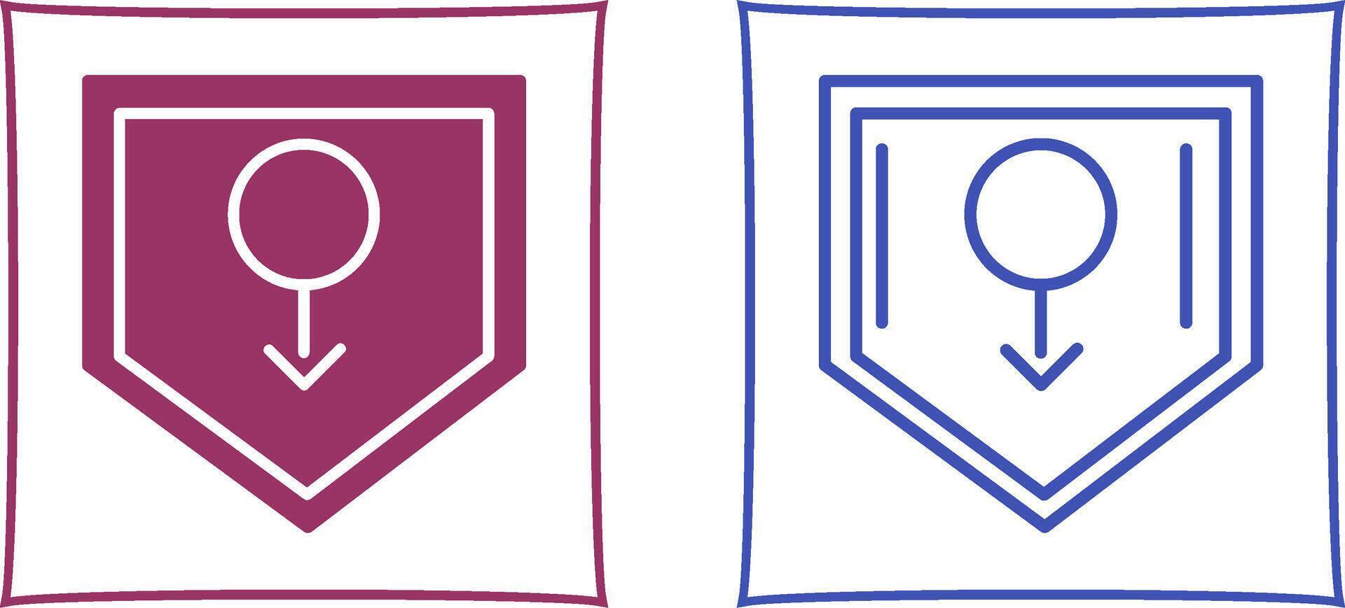 College Fraternity Vector Icon