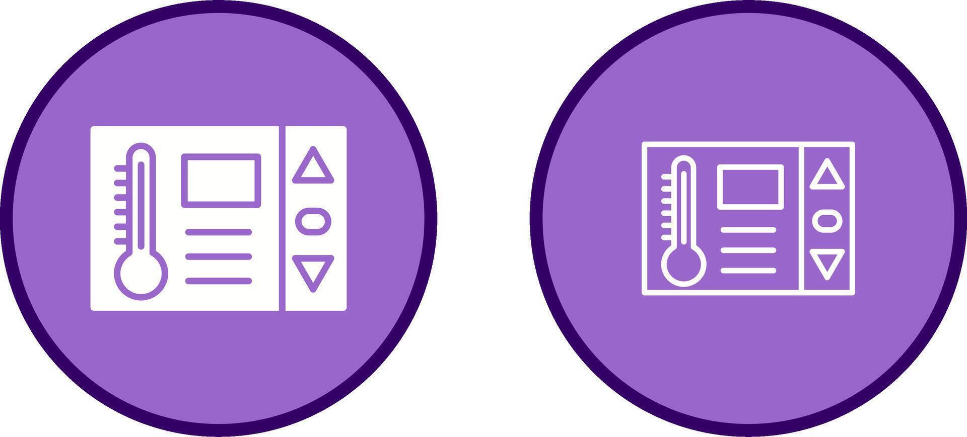 Thermostat Vector Icon