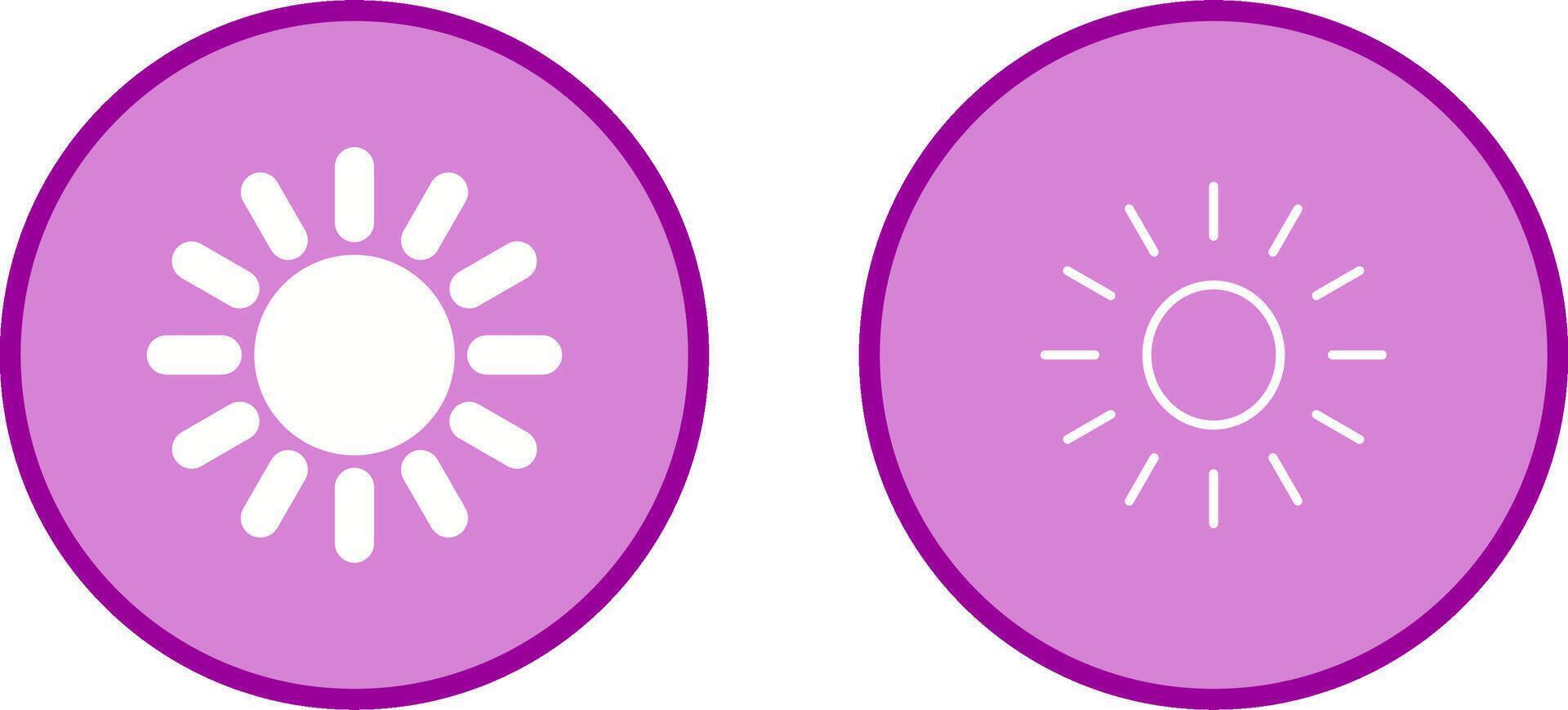 Sun Vector Icon