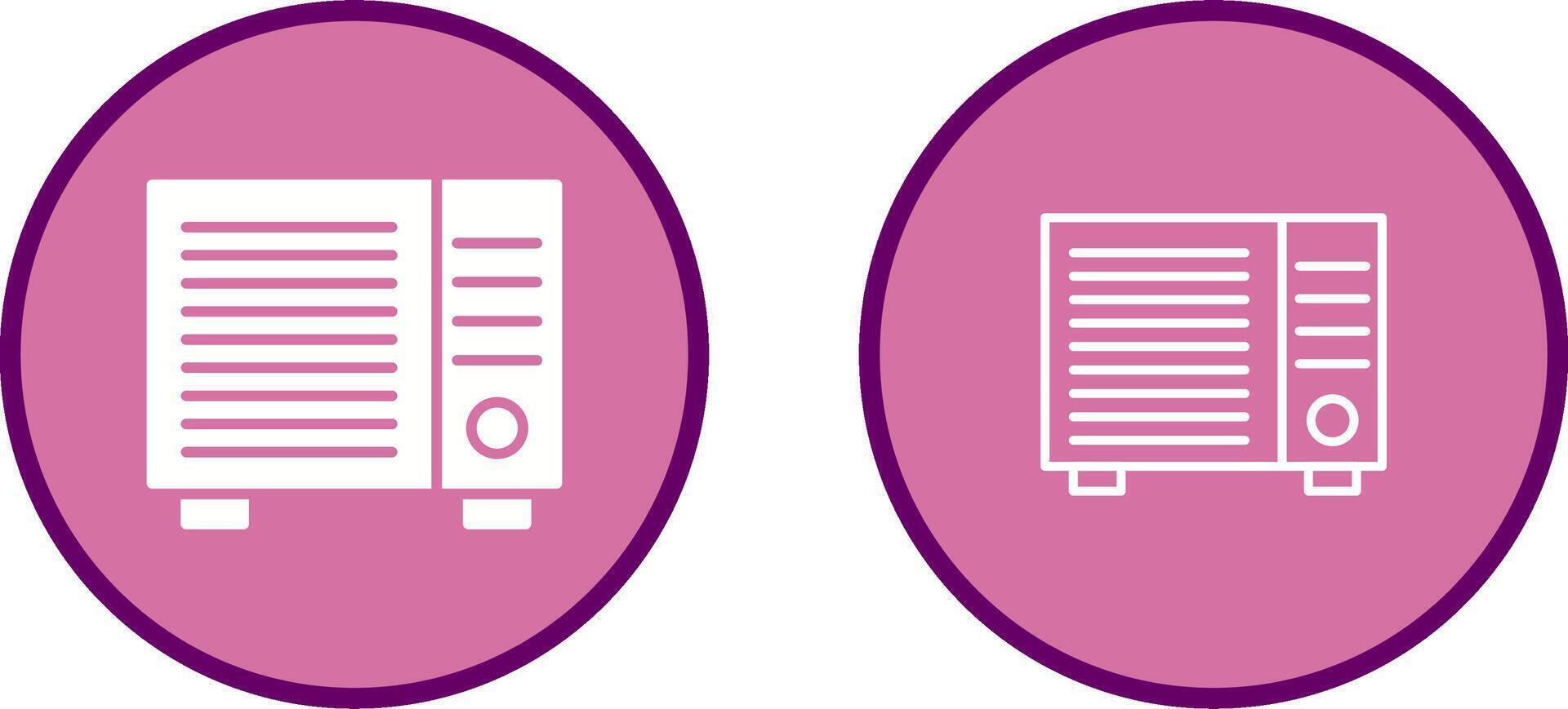 AC Window Unit Vector Icon