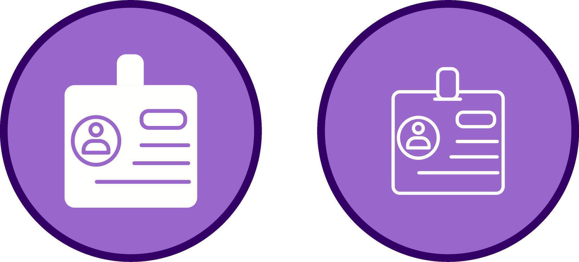 Identification Vector Icon