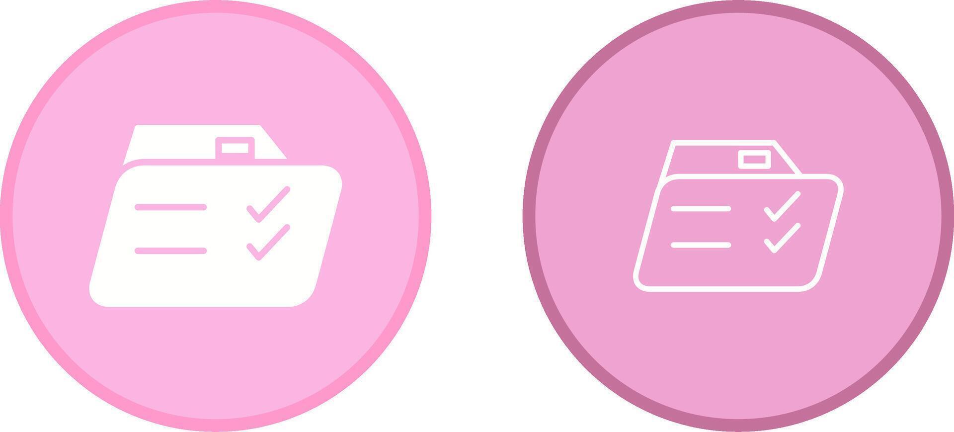 Tasks Vector Icon