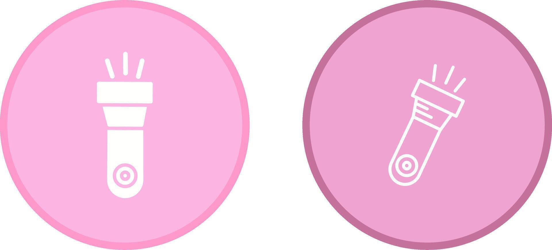 Flashlight Vector Icon
