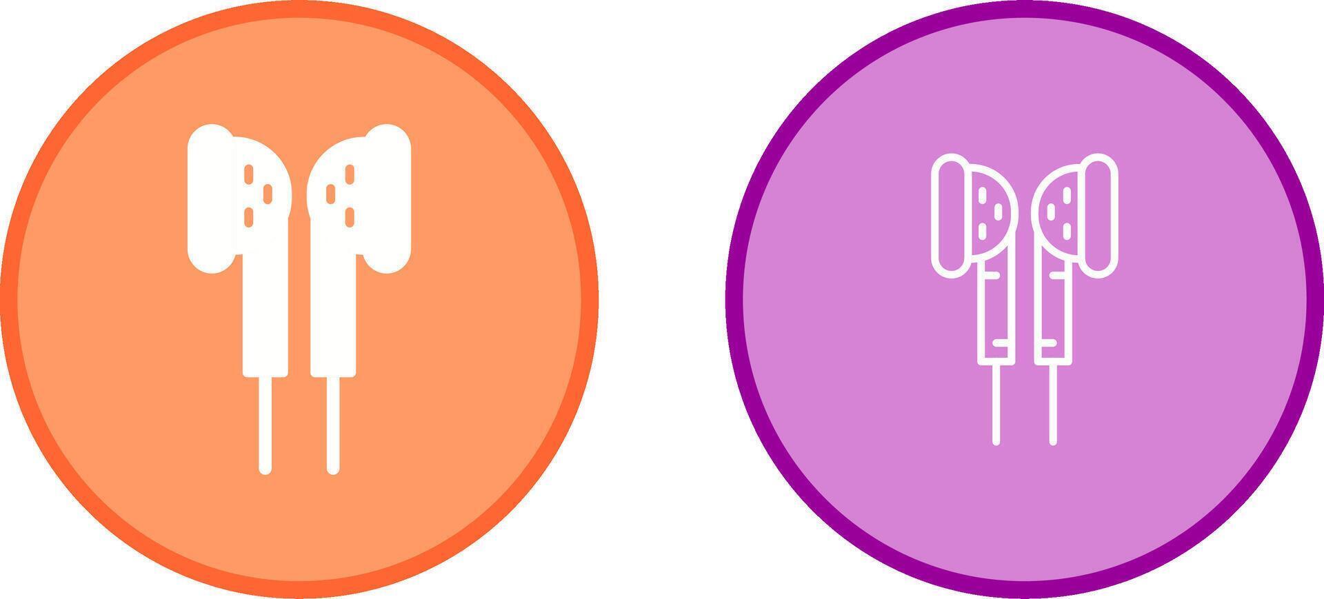 Earphones Vector Icon