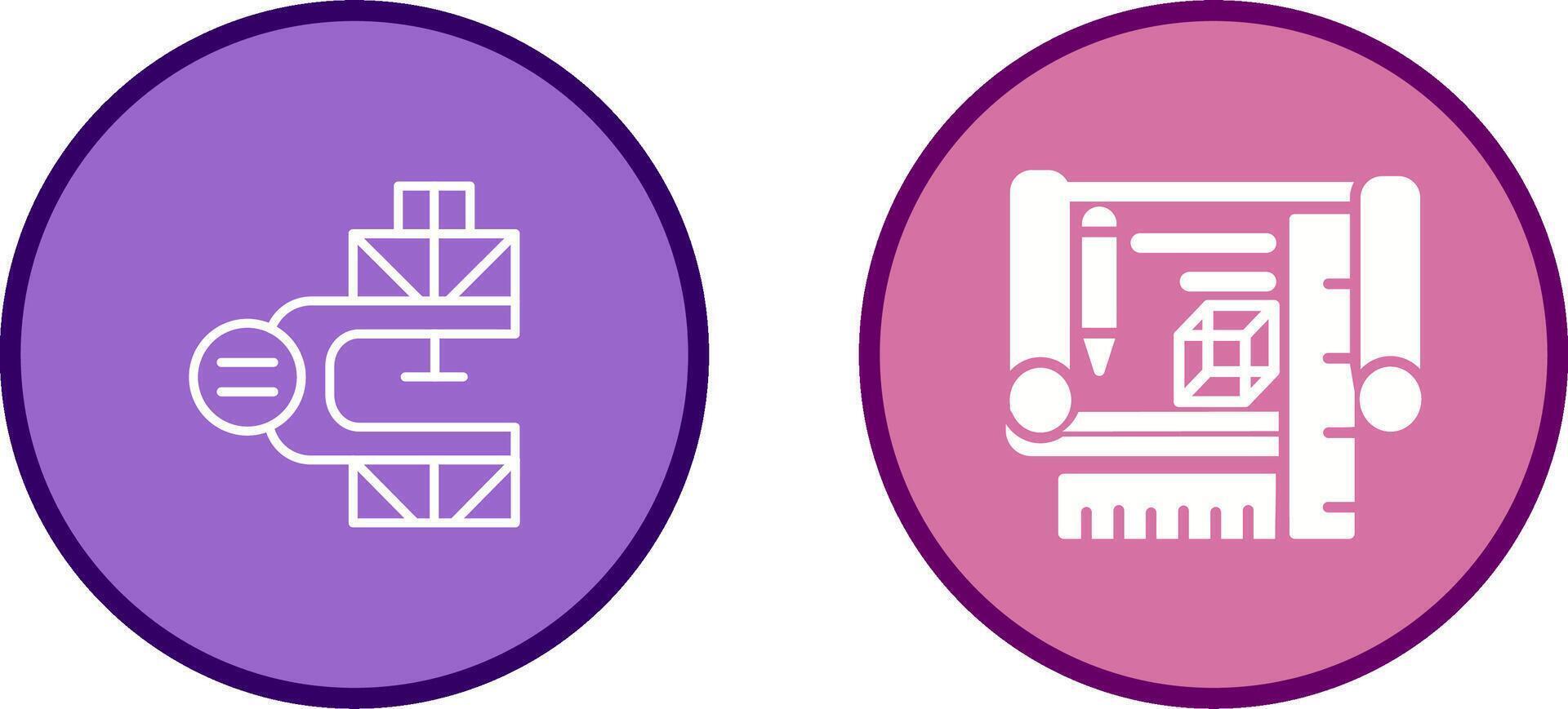 Blueprints Vector Icon