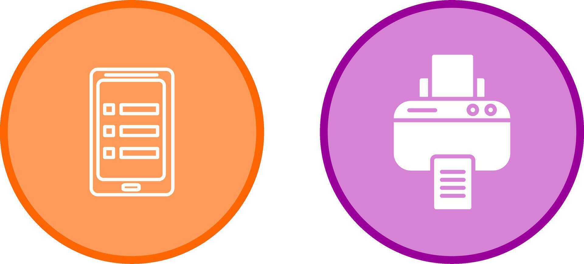 Printer Vector Icon