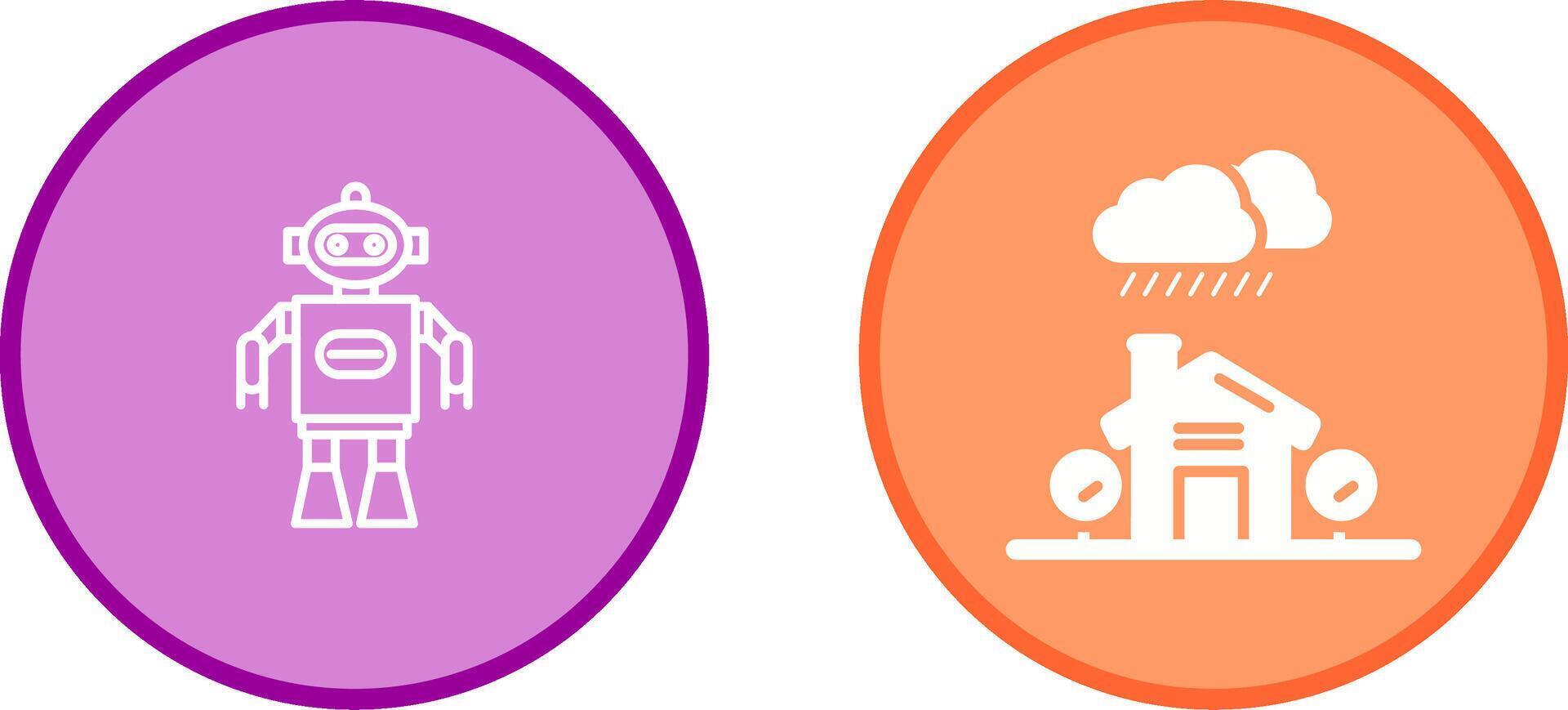 Rain Vector Icon
