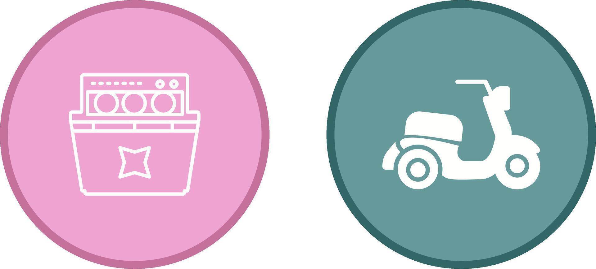 Scooter Vector Icon