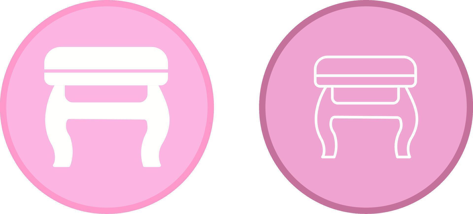 Stool Vector Icon