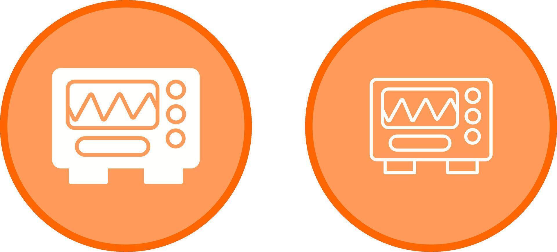 Oscilloscope Vector Icon