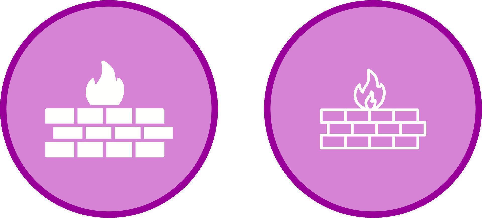 Firewall Vector Icon