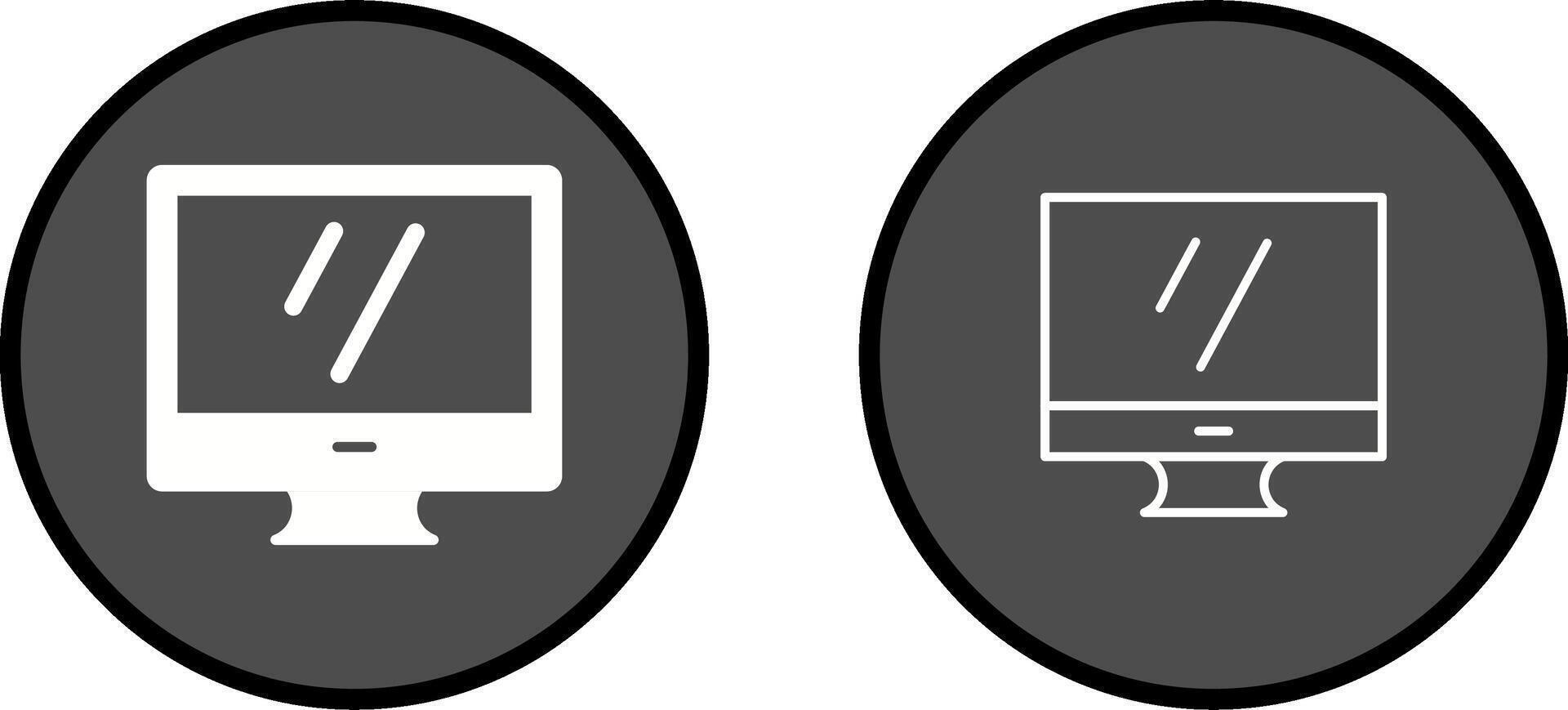 Screen Vector Icon