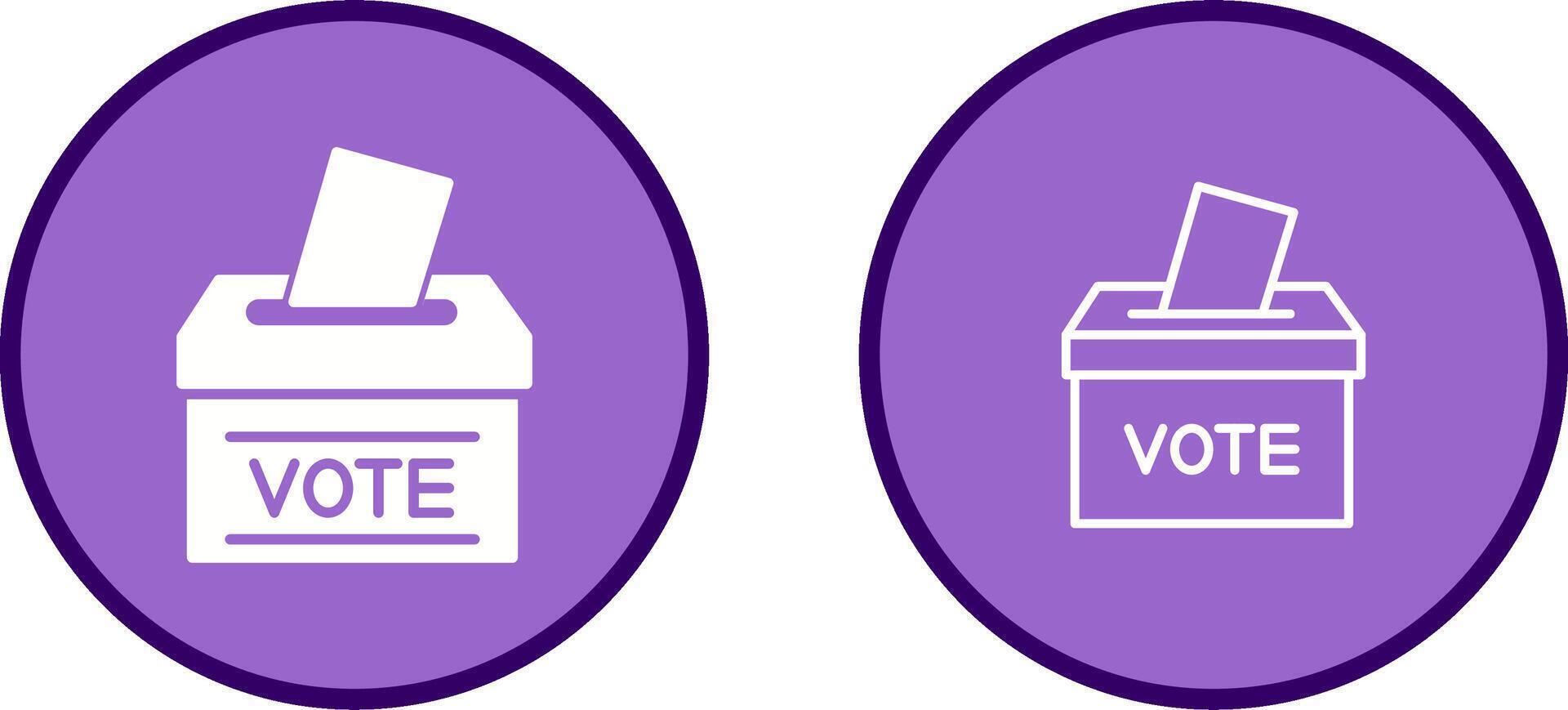 Ballot Vector Icon