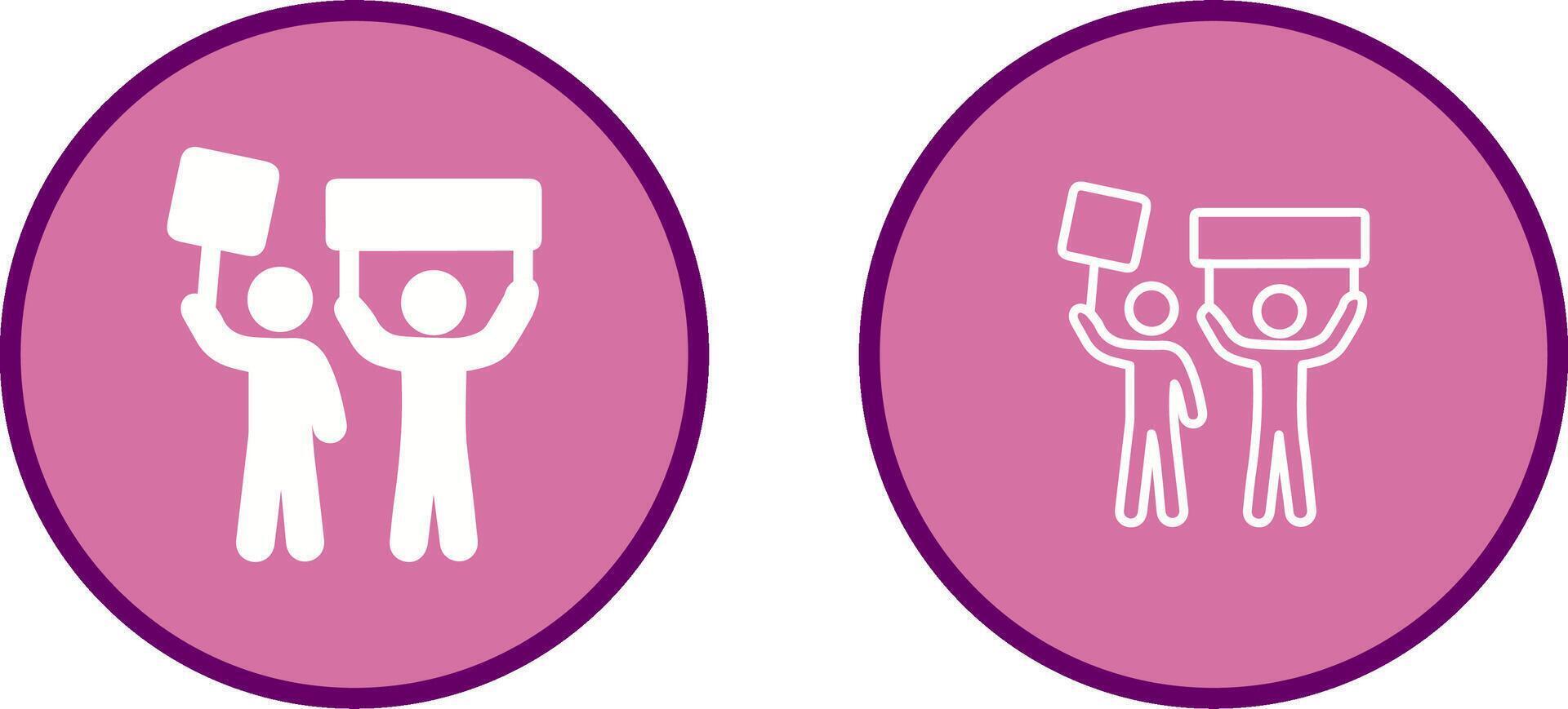 Protester Vector Icon