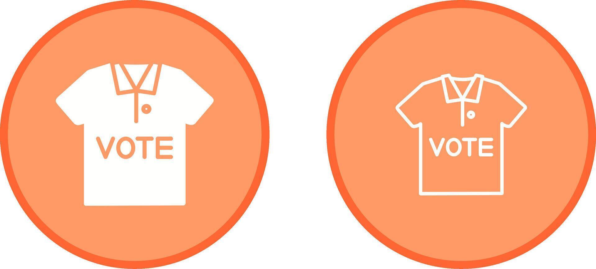 T Shirt Vector Icon