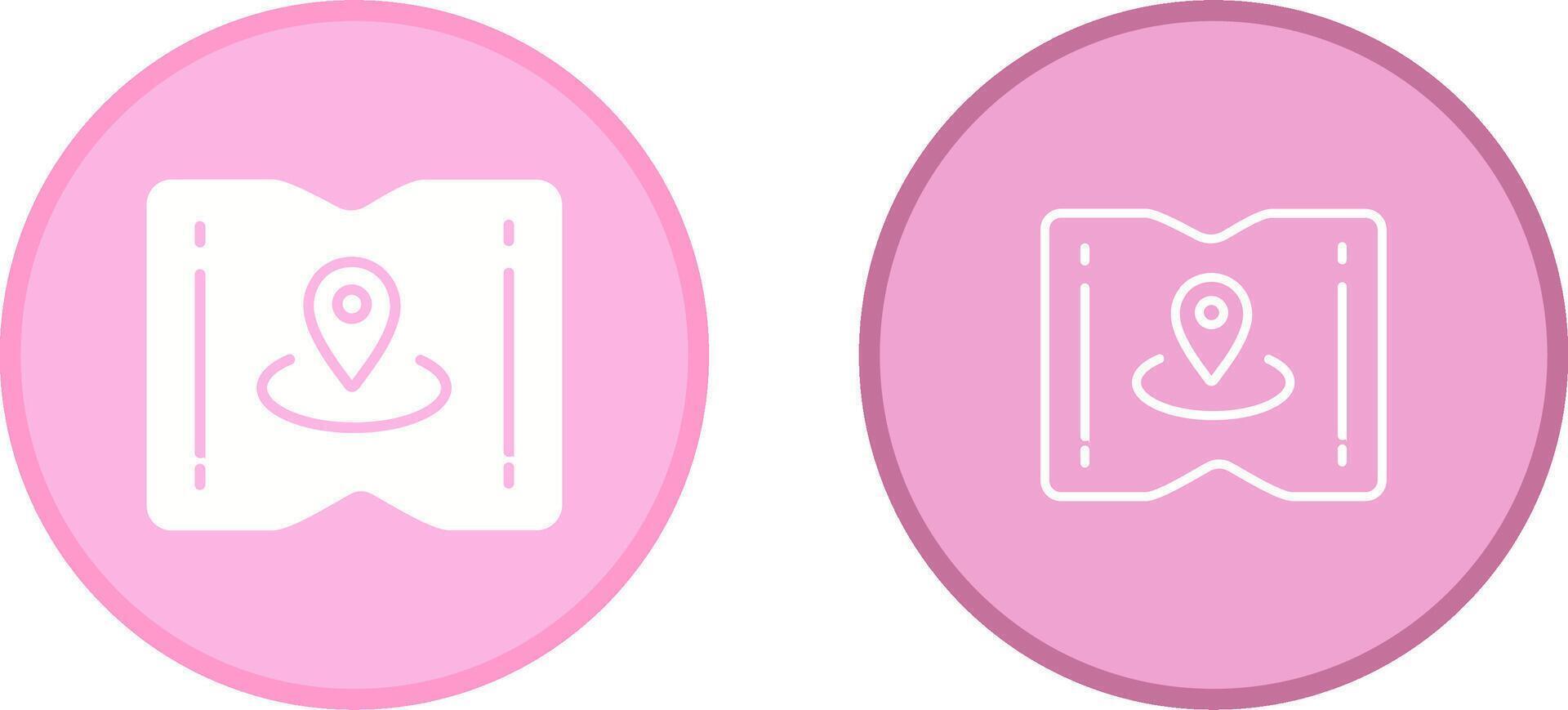 Map and Location Vector Icon