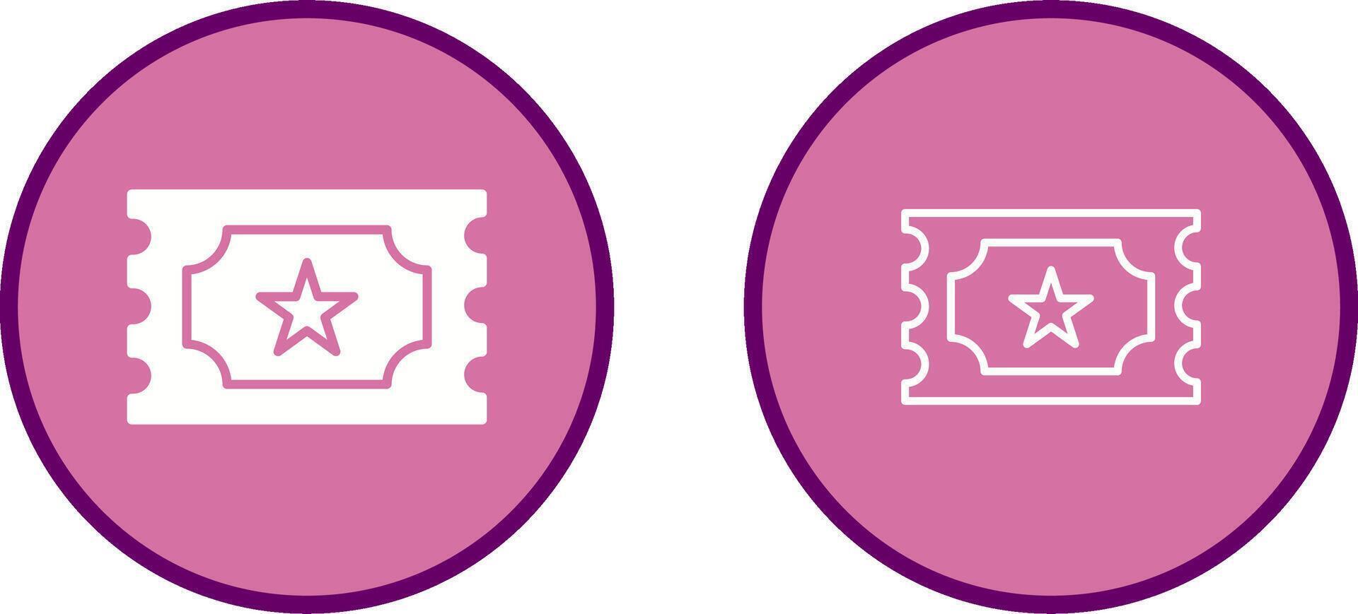 Tickets Vector Icon