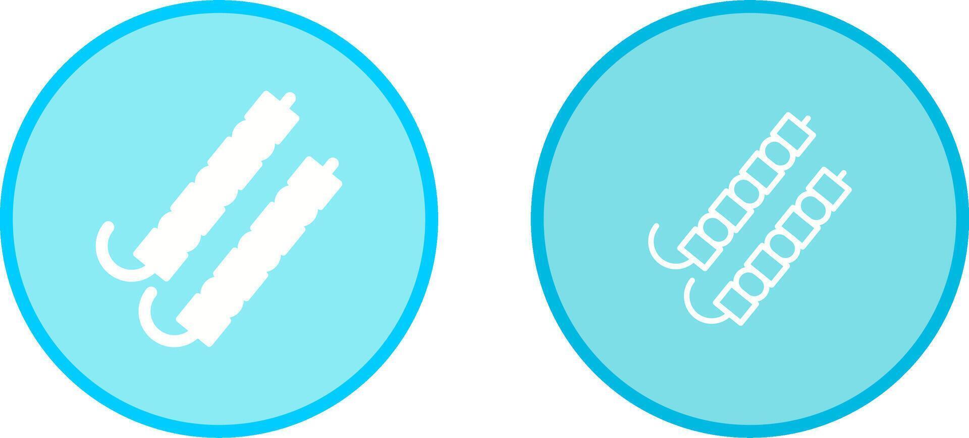 Skewer Vector Icon