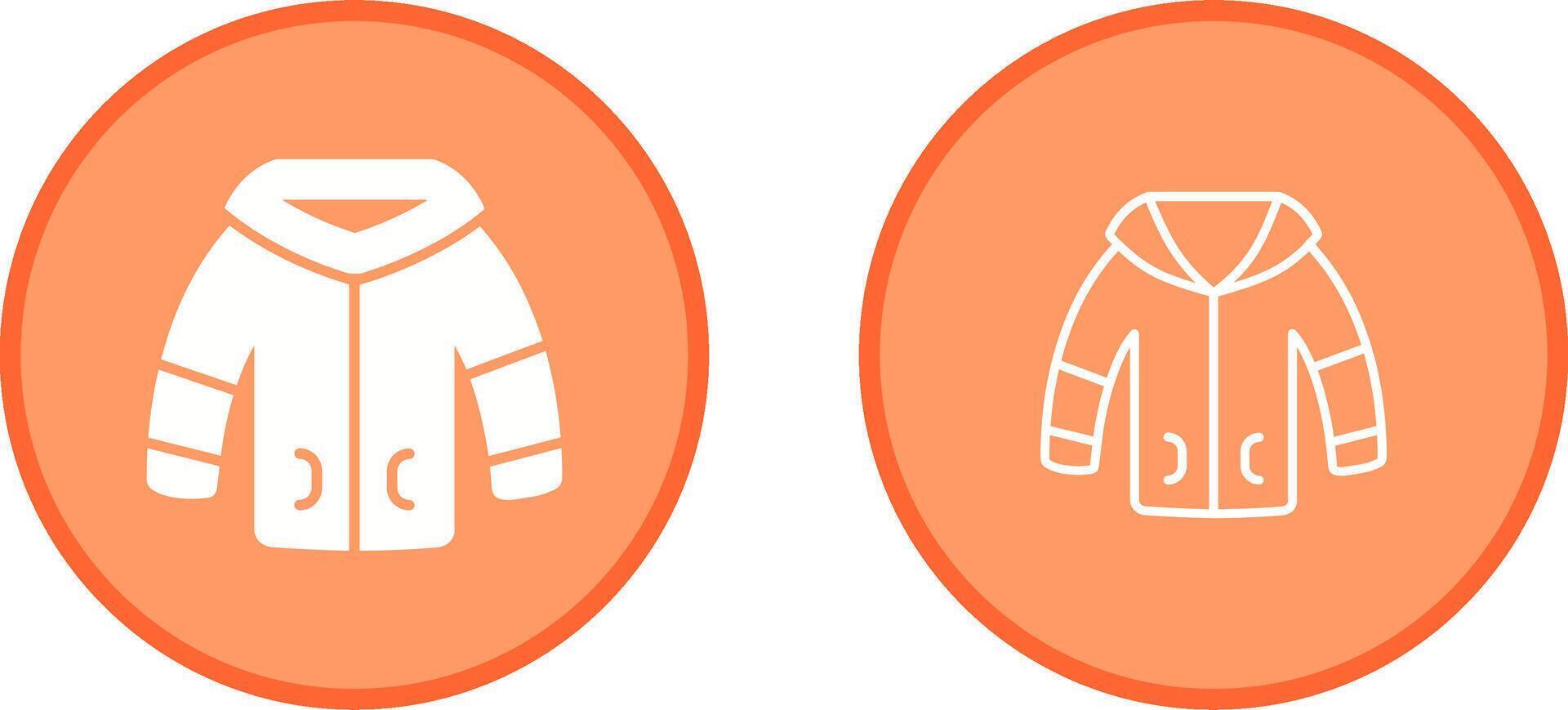 Winter Jacket Vector Icon