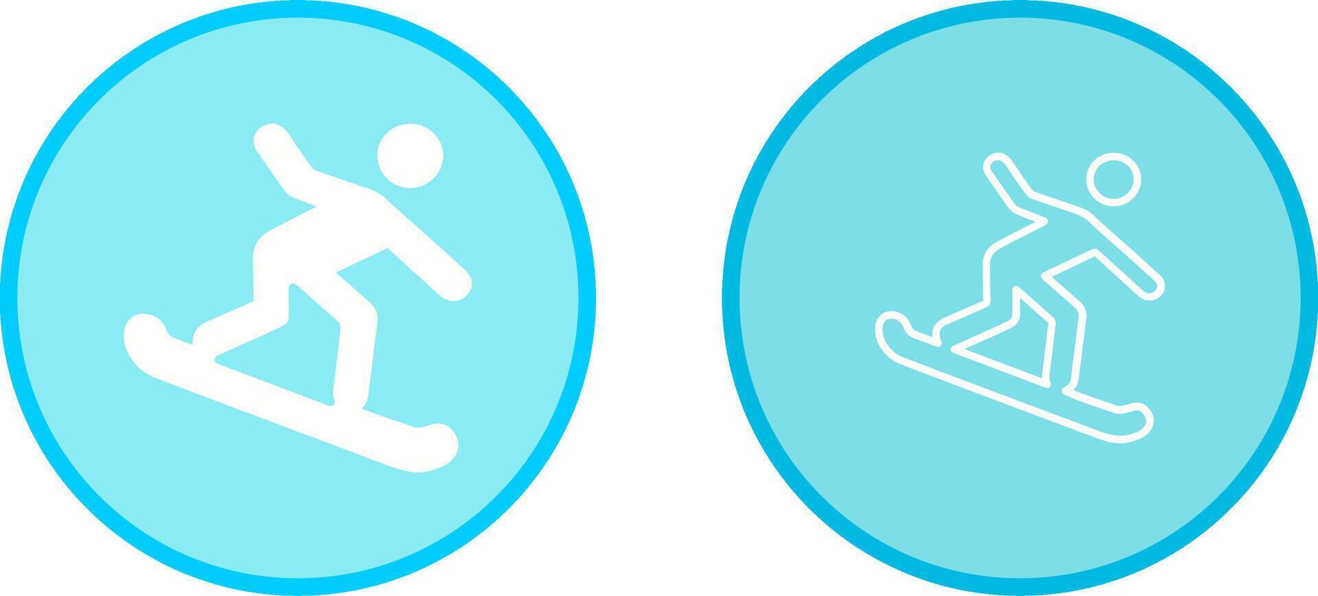Snowboard Vector Icon