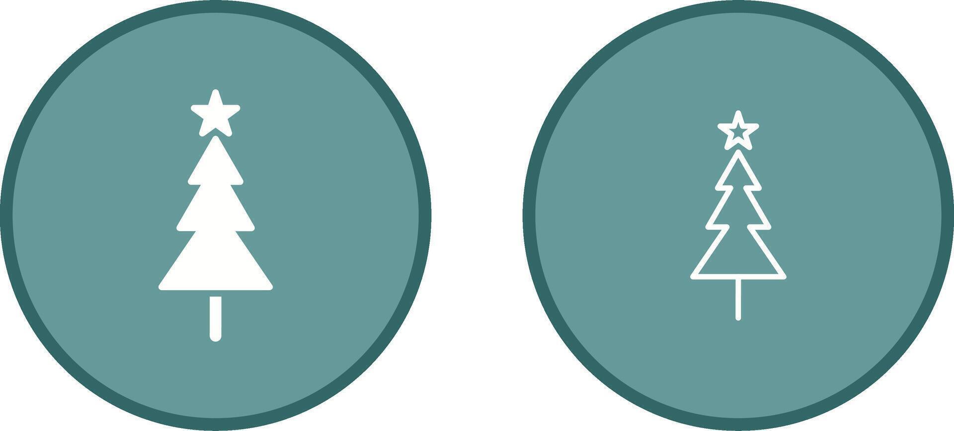 Christmas Tree Vector Icon
