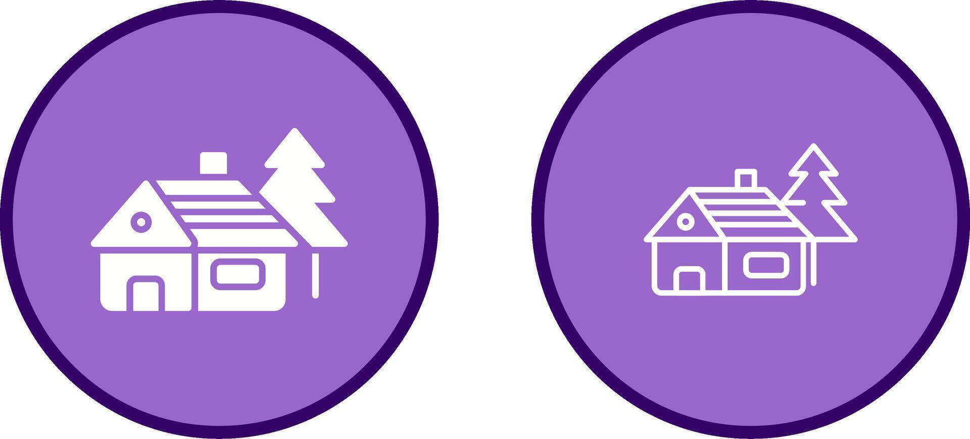 Cabin Vector Icon