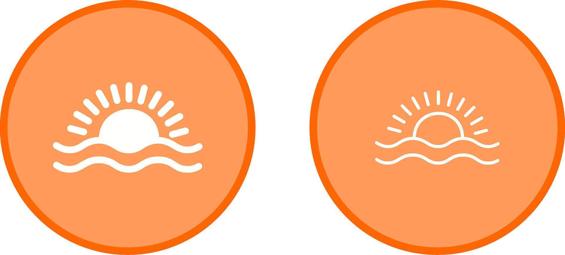 Sunrise Vector Icon