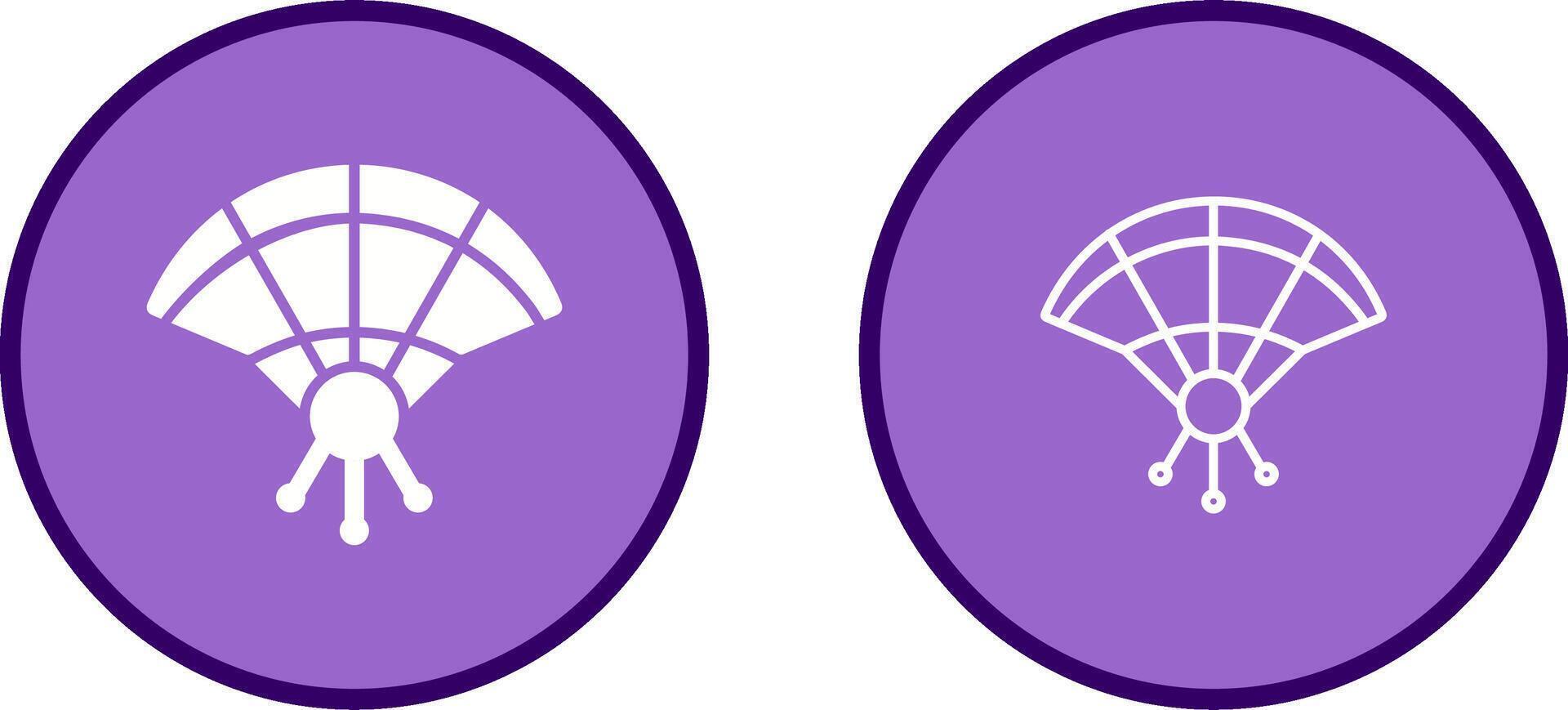 Hand Fan Vector Icon