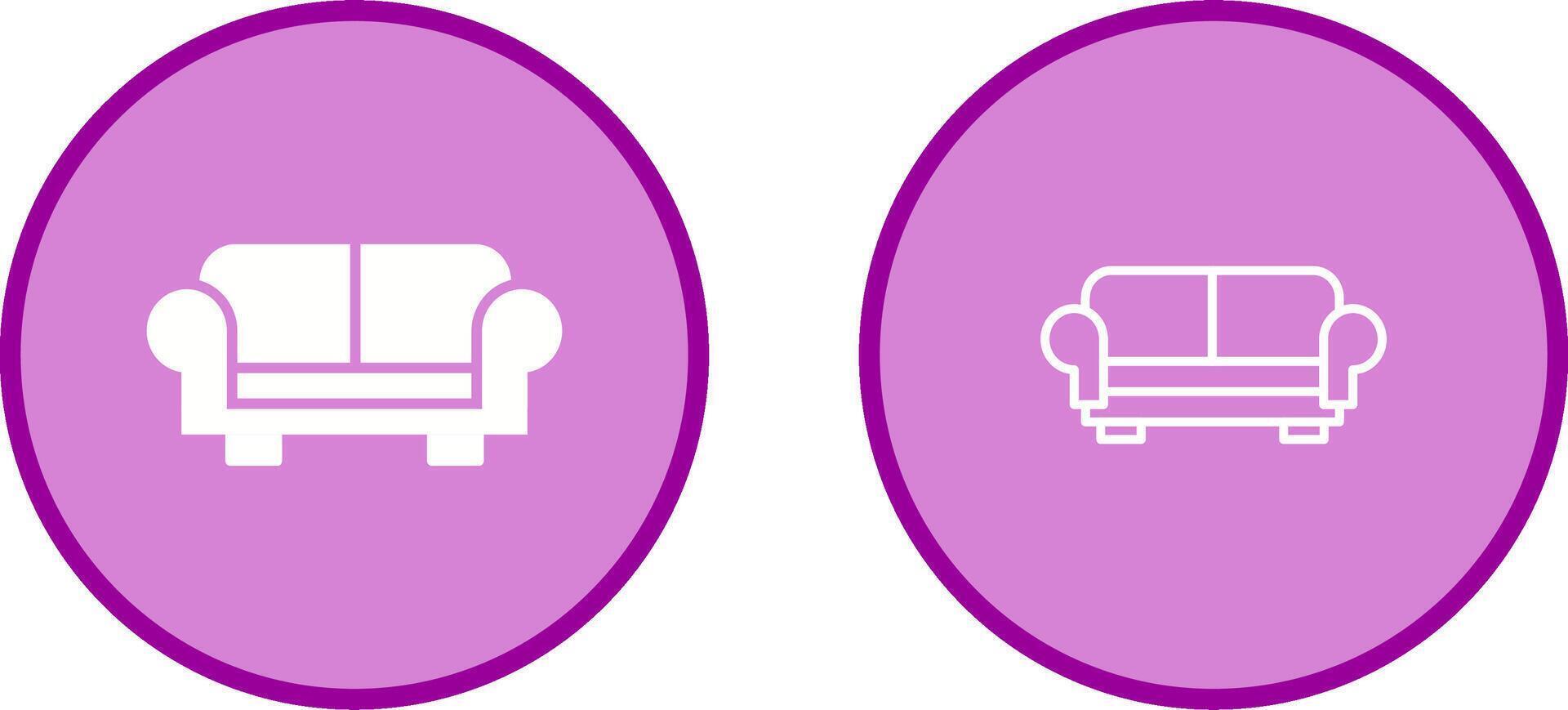 Sofa Vector Icon