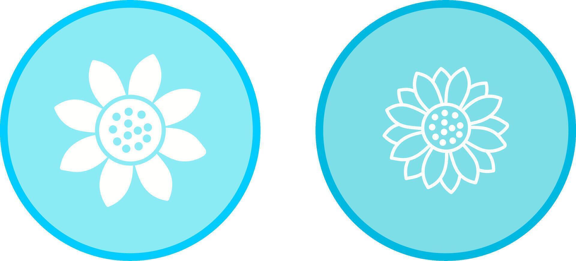 Sunflower Vector Icon
