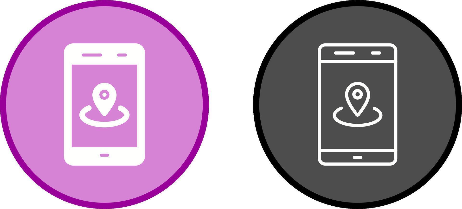 Location Service Vector Icon