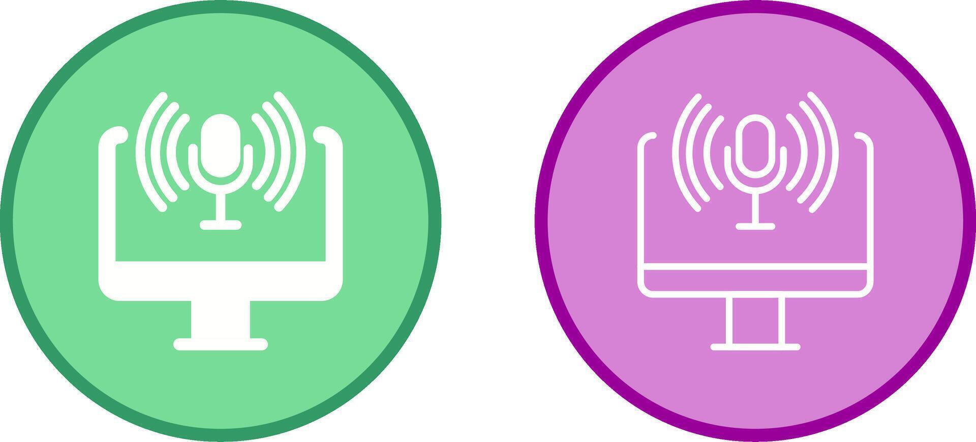 Podcast Vector Icon