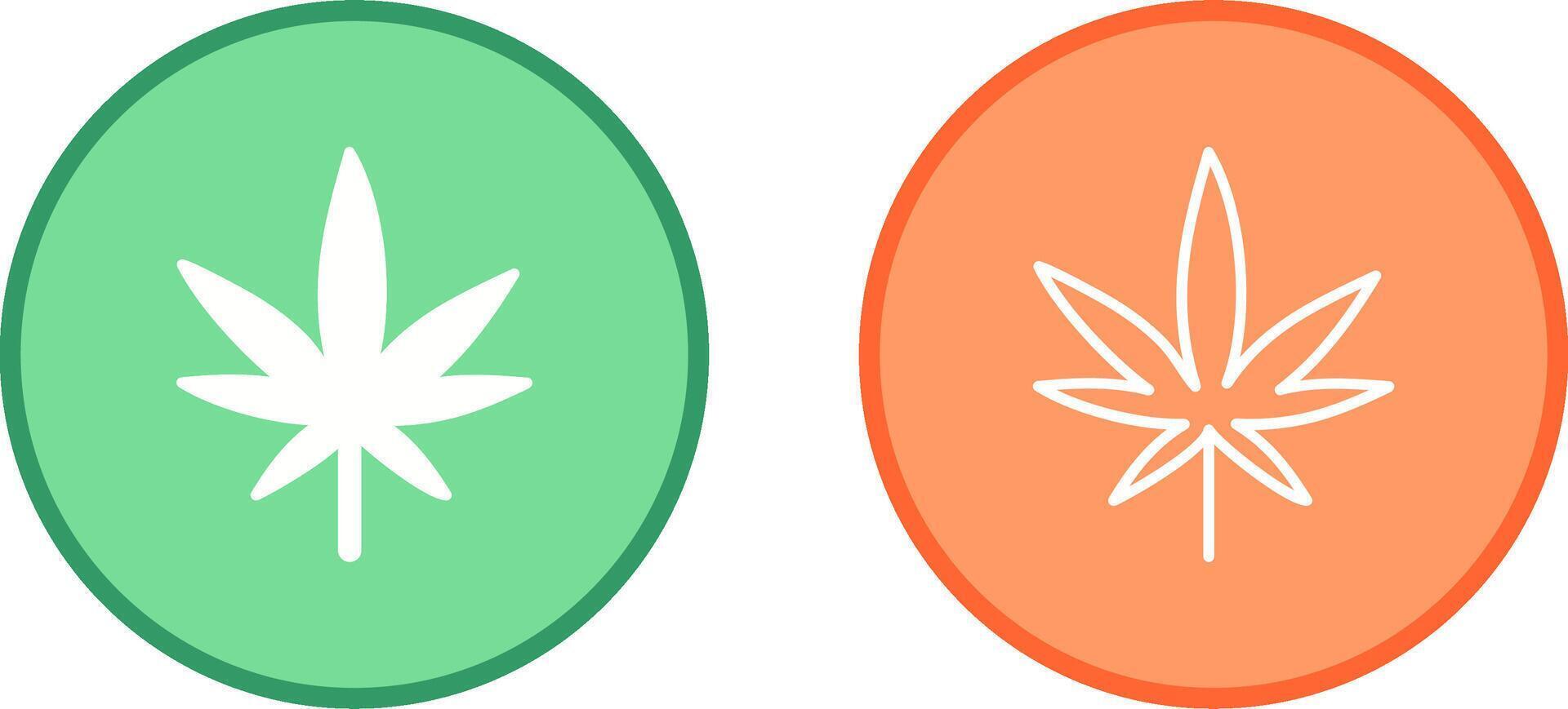 Weed Vector Icon