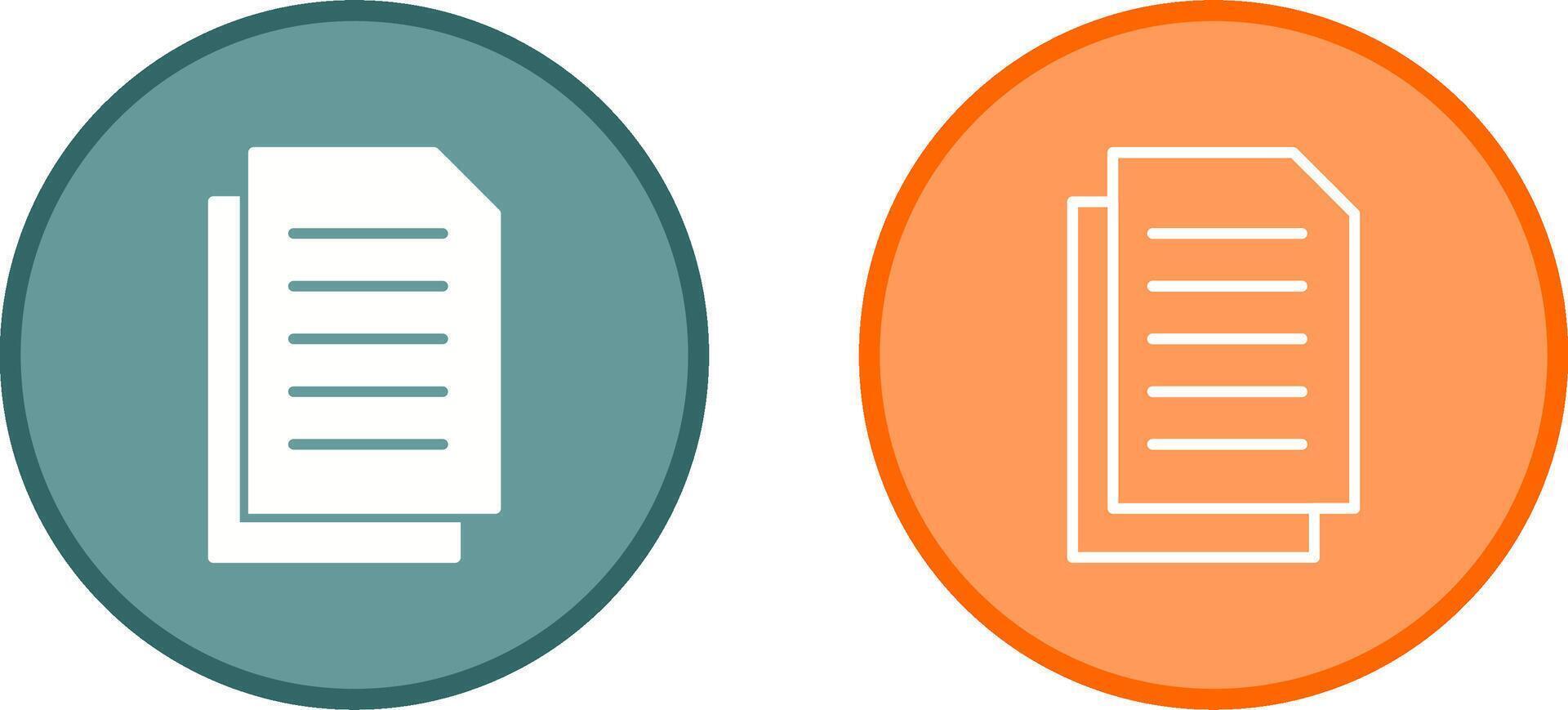 Document Vector Icon
