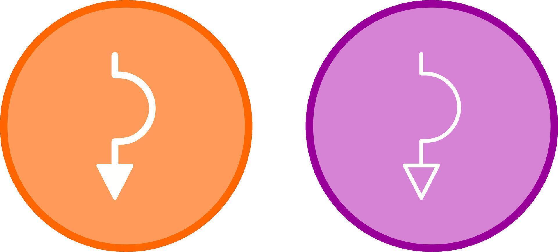Arrow down Vector Icon