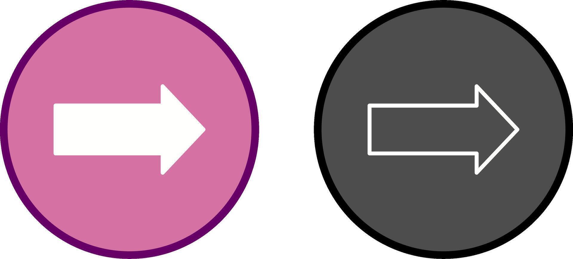 Right Vector Icon