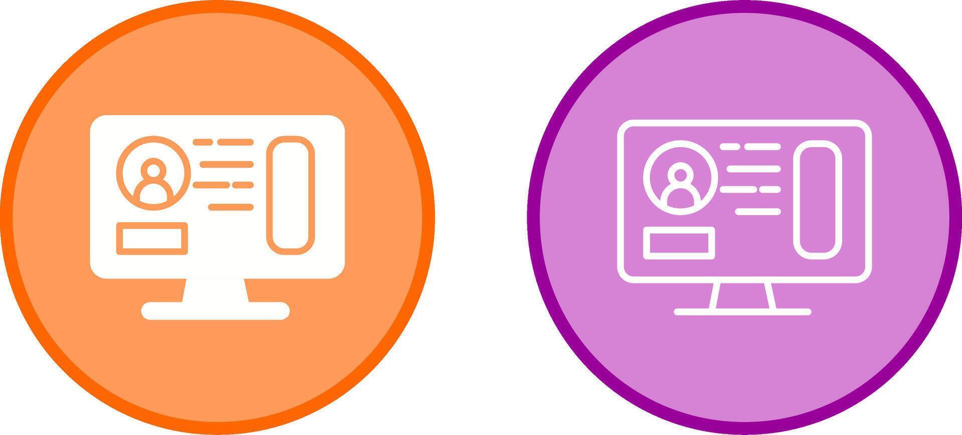 Profile Vector Icon