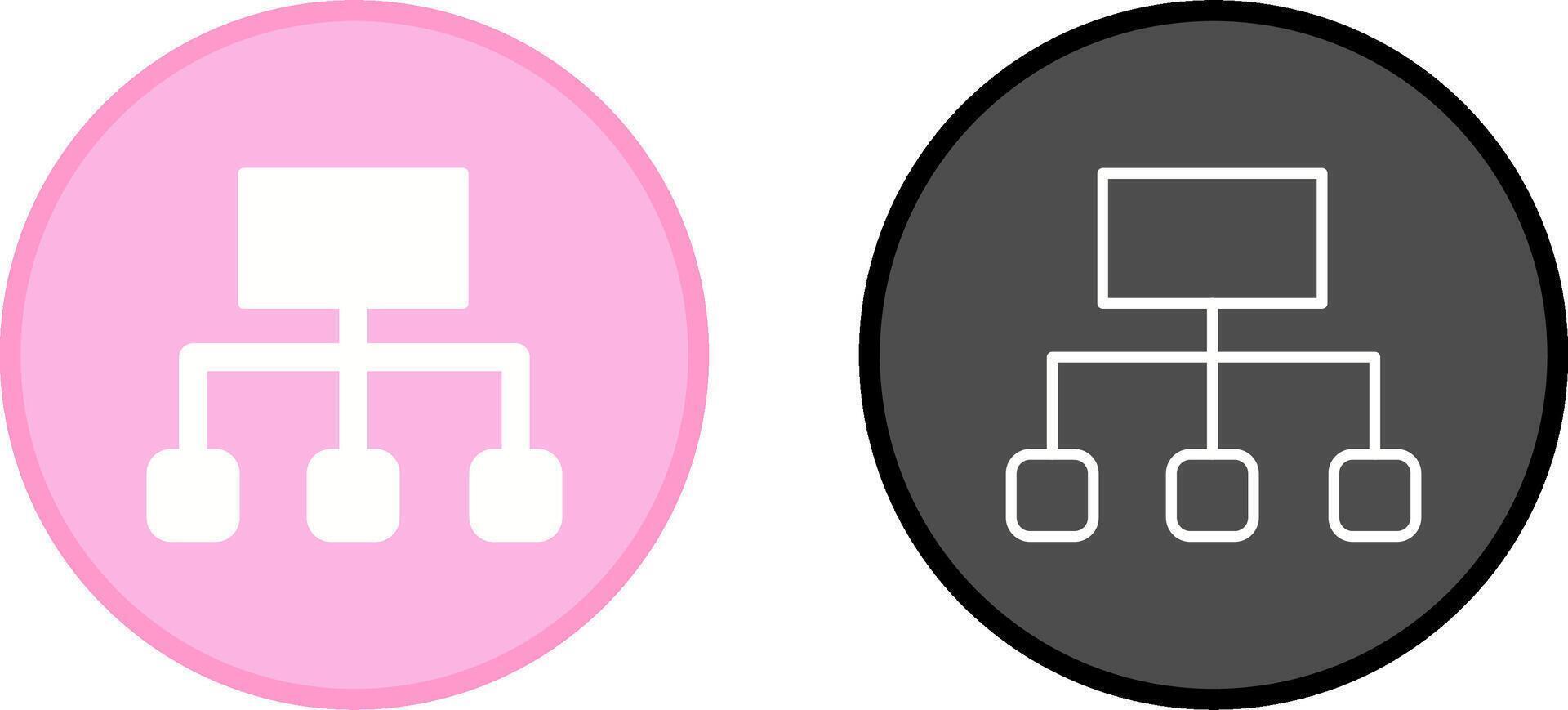 Flowchart Vector Icon