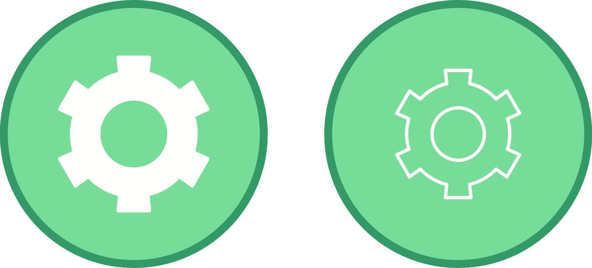 Setting Gear Vector Icon
