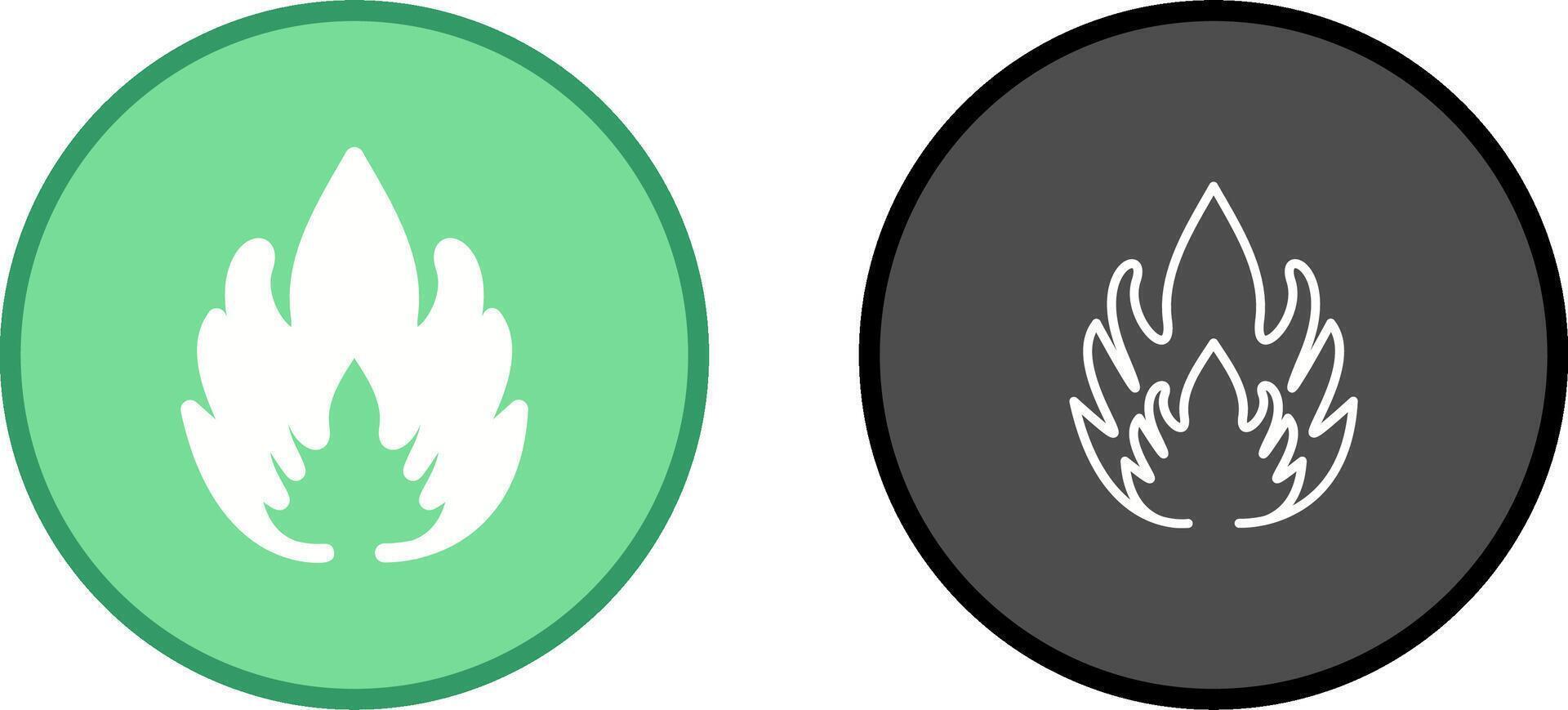 Flammable Material Vector Icon