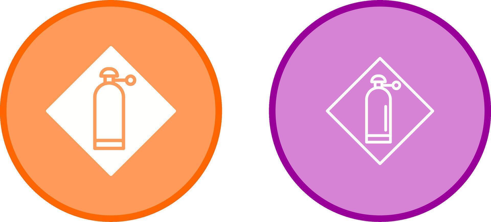Pressurized Cylinder Vector Icon