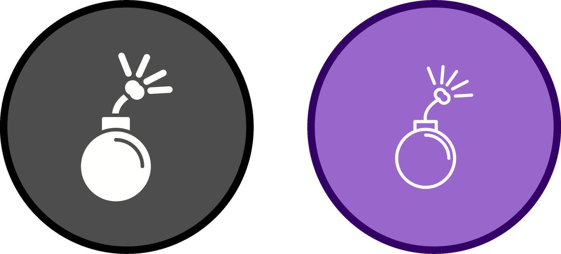Danger of Explosion Vector Icon