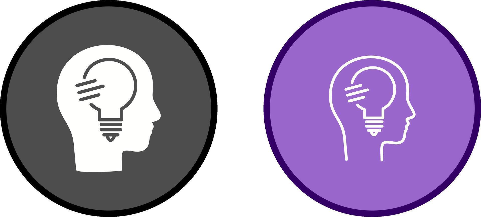 Thinking Vector Icon