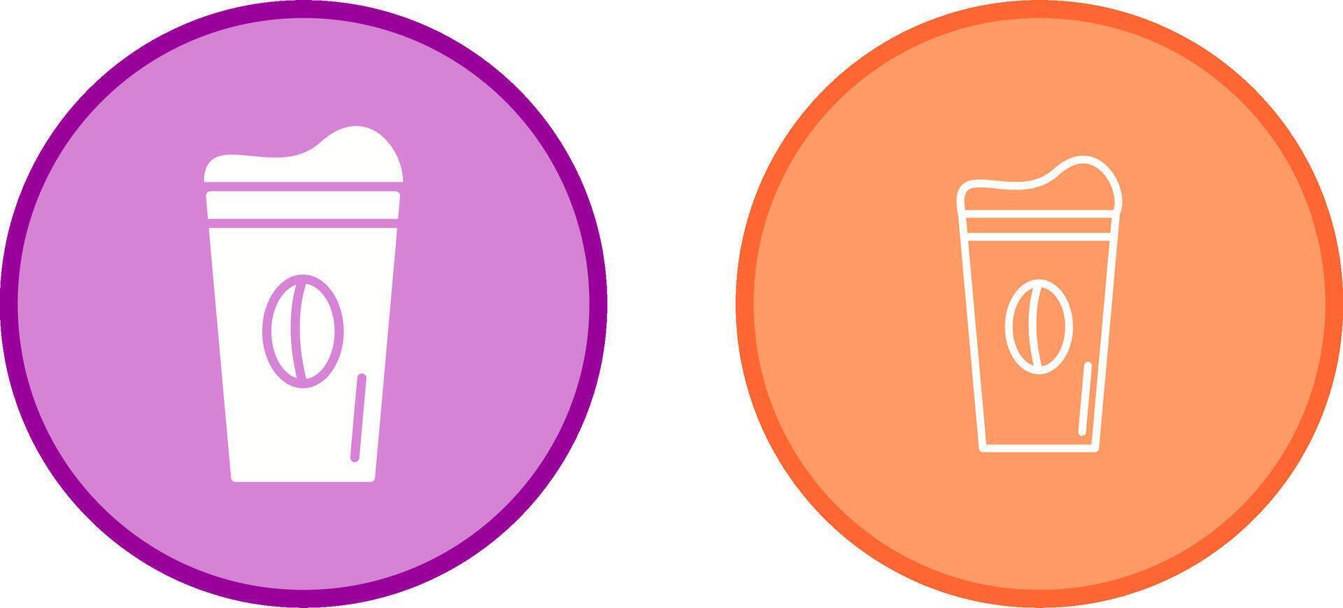 Latte Vector Icon